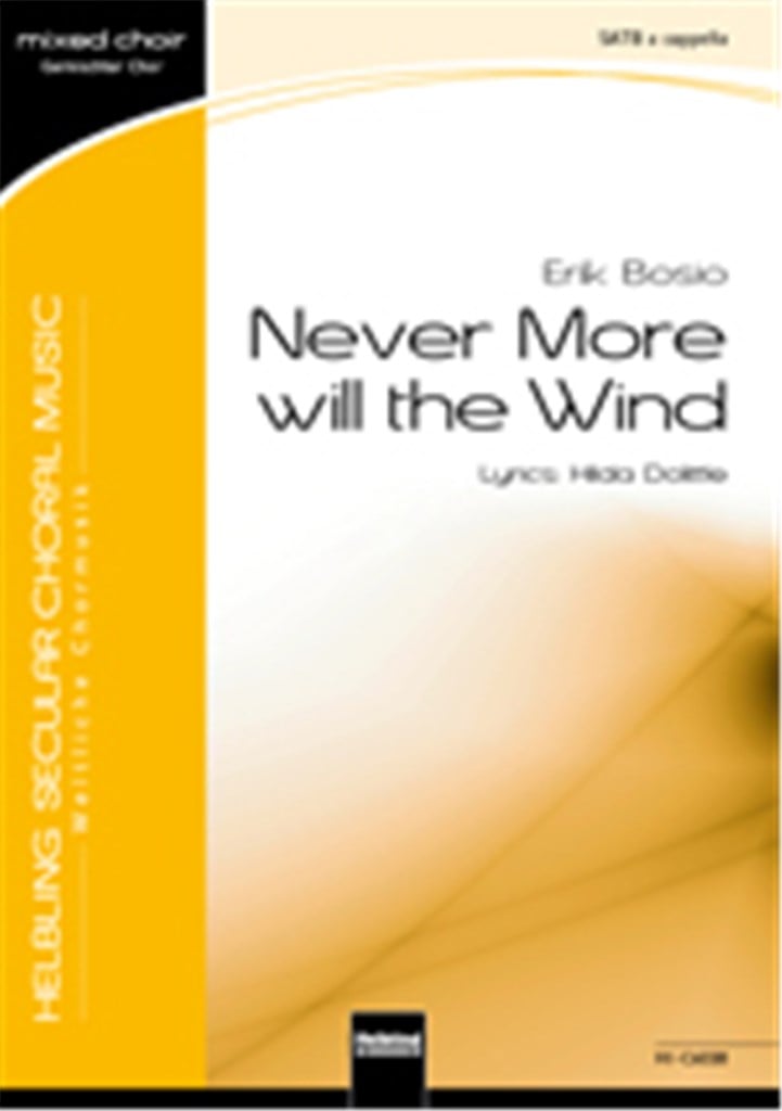 Never more will the Wind